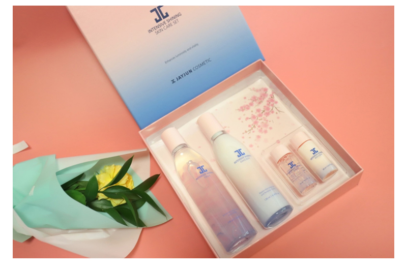 韩国直邮jayjun水光樱花护肤水乳套盒包邮